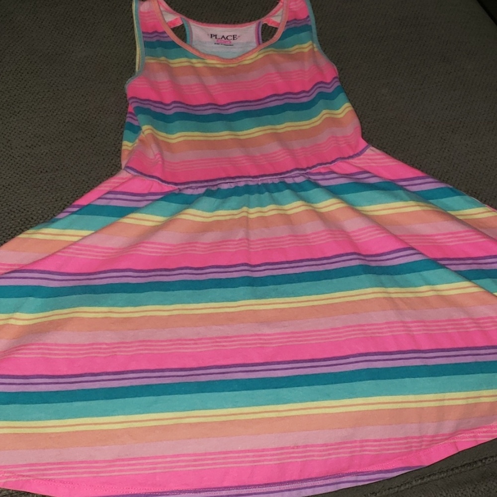 Rainbow summer dress